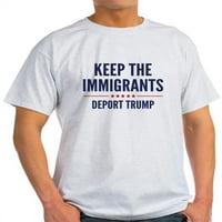 Cafepress - Držite majicu imigranata - lagana majica - CP