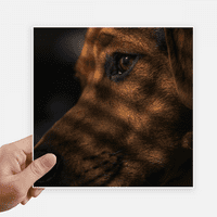 Pas Pet za životinje Sentimentalna slika Naljepnice Oznake zidne slike Laptop naljepnica Samoljepljiva