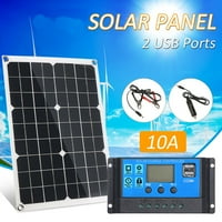 Monokristalni solarni panel od 20W sa kontrolerom za RV, karavan, porodicu, kampiranje