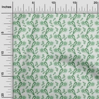 Onuone poliesterska šumska šumska zelena tkanina Azijska blok haljina Materijal Tkanina za ispis tkanine