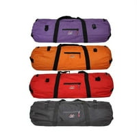 Fancy Sports Duffle Bag - Extra Veliki putnik za prtljažni prostor sa patentnim zatvaračem, izdržljivim i vodootpornim crvenim