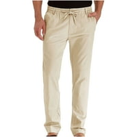 Muške golf hlače opuštene fit vintage ravne pantalone Poslovne pune hlače Radne hlače urbano mundu