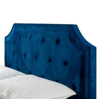 La Jolla Queen Tapacirani standardni krevet, Tapacirani materijal: Poliester Poliester Blund; Velvet,