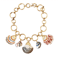 Rush ženske kratke ogrlice Prirodne školjke Konch ogrlice Modni metalni dodaci Šarene ogrlice s kapaljkama S3319