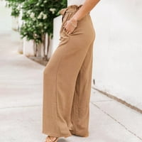 Akiigool ženske hlače Ležerne prilike ženske pješačke hlače Brzi suhi teretni jogeri sa džepovima Lagane