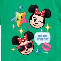 Disney Emoji - Minnie Assortied Emojis - Grafička majica kratkih rukava i mlade