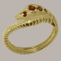 Britanci napravio 9k žuto zlato prirodni prsten ženskih žena - Opcije veličine - veličine 10