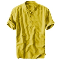Yunmic Muška majica za čišćenje muškaraca gradijent dugih rukava Slim Fit majica casual workout atletski vrhovi