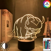 Toyella Bull Bull Borba 3D lampica Black Touch s daljinskim
