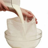 Premium fine mrežirana matica za mlijeko za mlijeko za mlijeko za mlijeko Sojino mlijeko - Fine mrežice najlonski cheesecloth i hladni filter za kafu, 7,9 11,9