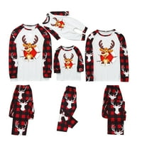 Clearsance Božićne pidžame za porodični podudaranje setova Xmas koji odgovara Božićnim PJ-ima za odrasle dječje odjeće za slobodne odjeće