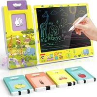 Razgovor sa flash karticama sa LCD pisanjem tableta 2-in-1, dječje igračke za djecu dvostrane flash
