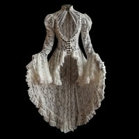 Čipka za renesansnu haljinu za žene čišćenje Vintage srednjovjekovna viktorijanska haljina Retro Lolita