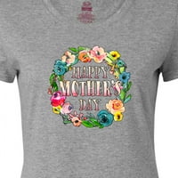 Inktastična sretna majčin dan - cvijeće ženska majica