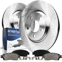Detroit osovine prednjeg diskova rotori Keramičke kočione pločice Zamjena hardvera za 2007- Dodge Nitro