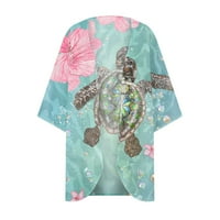 Leesechin Kimonos za žensko čišćenje besplatna poštarina šifon boemijski kimono cardigan casual labavo