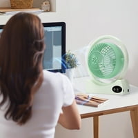Brzina mini ventilator, punjivi ventilator koji se može puniti sa LED svjetlom, prenosiv USB ventilator