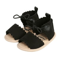 Wenazao Baby Girls čipke udružene sandale Mary Jane Stanovi i prestolni prestolni za glavu