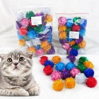 Susenc interaktivne mačke igračke, kugtin kuglica za kuglu za unutrašnje mačke obogaćene igranje CHASE Vježba Puzzle Pribor Božićni pokloni