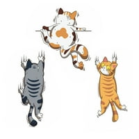 Hesxuno Cute Mačke crtane naljepnice za crtane naljepnice Reflektirajuće naljepnice Dekorativne naljepnice