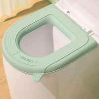 Huaai WC sjedala toaletna sjedala vodootporna toaletna sjedala Početna Četiri godišnja doba Univerzalni toaletni poklopac sa ručkom za nošenje pjene toaletni poklopac kruga zelena