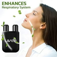 Bobasndm inhaler za čišćenje jetre, veganski biljni box za čišćenje jetre, nosni inhalirani štap za