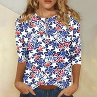 Strugten majice za žene Slatke grafičke tenske bluze casual plus veličine Basic Gumps Tops Pulover Ženski
