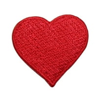 Crveni srčani simbol zakrpa zakrpa za: Valentinovos Ljubav izvezeno željezo na Applique