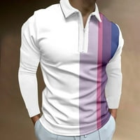 Akiigool muns polos majice Muške zimske polo majice dugih rukava za muškarce redovna polovna majica