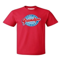 & B Najveća bodska majica od bodova djeda, 3xl, crvena