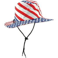 Beistle od crvenih, bijelih i plavih zvijezda i pruga patriotske zastave Partijski šeširi 23.5