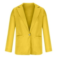 Ženska jakna Blazer Casual dugih rukava dugme Slim Fit Business Dressy Jackets Elegantni formalni radni