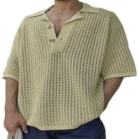REJLUN MAN pulover Poluove s rukavom TOP SOLD COLOR Majica Klitwear TEE majica Casual Party Bluza Khaki