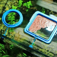 Akvarij ulagač ribljih prstena Mala tropska riba krug za hranjenje male zlatne ribice T1F3