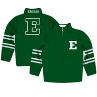 Mladi zeleni Istočni Michigan Eagles Logo tima Trock-Zip pulover Dukseri