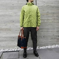 [Mizuno] Kišna odjeća Aqua blok kišna jakna bergtech unise vodootporna propusna pranja izdržljiva voda na otvorenom na otvorenom b2je0a maslina zelena l