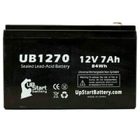 - Kompatibilna Braun T baterija - Zamjena UB univerzalna zapečaćena olovna akumulator - uključuje f do f terminalne adaptere