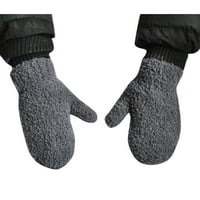 Levmjia rukavice za čišćenje djece zimske tople pletene zimske tople slatke rukavice