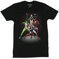 Marvel Comics muns majica - Dame Marvel Bishouji stil bitke spremne