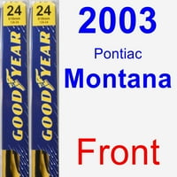 Pontiac Montana Wiper Set set set - premium