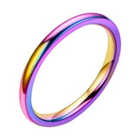 CPTFADH prstenovi za žene modni ugovoreni sitni ručni polirani ženski prsten za repni prsten