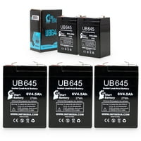 - Kompatibilni lagani alarmi 2MS baterija - Zamjena UB univerzalna zapečaćena olovna kiselina - uključuje