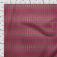 Onuone pamuk Cambric Fuschia ružičasta tkanina božićna šivaća tkanina od dvorišta otisnuta DIY odjeća