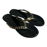 Zpanxa papuče za žene Ljetne sandale za žene ravne klizanje na sandalama rimske cipele Otvorene prste