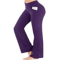 Avamo dame joga atletski vježbanje hlače pantalone žene visoka struka trčanje sportskih fitness hlača