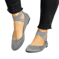 Wozhidaoke cipele za žene kauzalni singl elastični ravni ženski kaiš sandalias para mujer