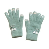 Zimske rukavice ženske rukavice pletene toplo odraslih jašućih rukavica