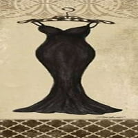 Crna modna haljina II Poster Print Todd Williams