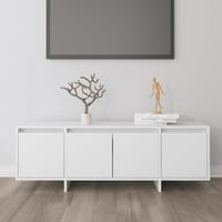 Gecheer TV ormar bijeli 47.2 X11.8 X15.9 Dizajnirano drvo