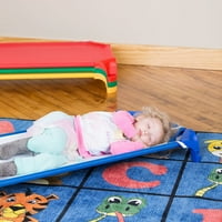 Dnevni krevetiće -Kids Dječji list za slaganje kreveti za predškolske ustanove - pamuk - kutne elastične